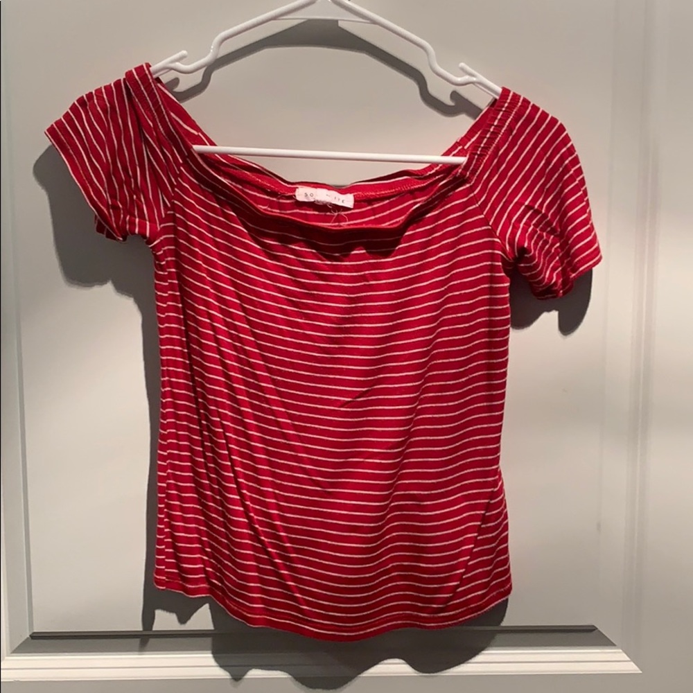Off shoulder top